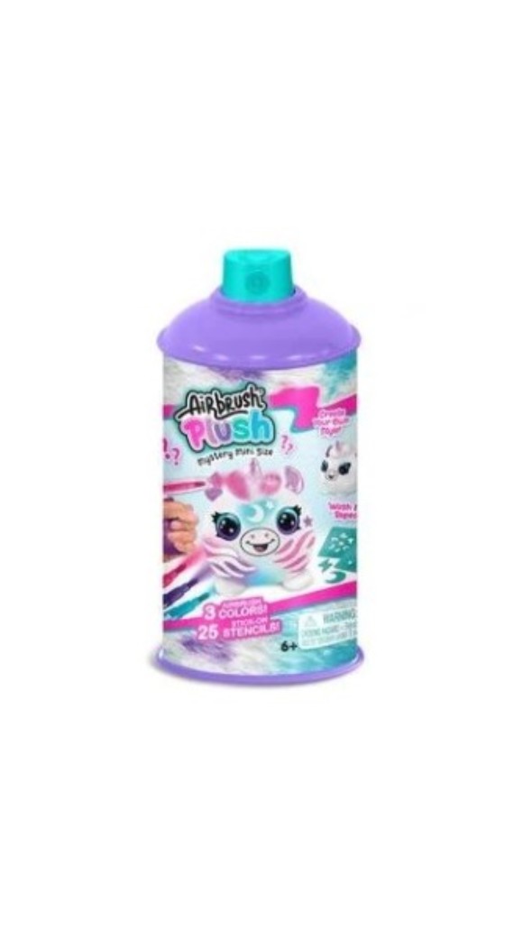 AIRBRUSH PLUSH MINI PELÚCIA SURPRESA PACK C/02 FUN