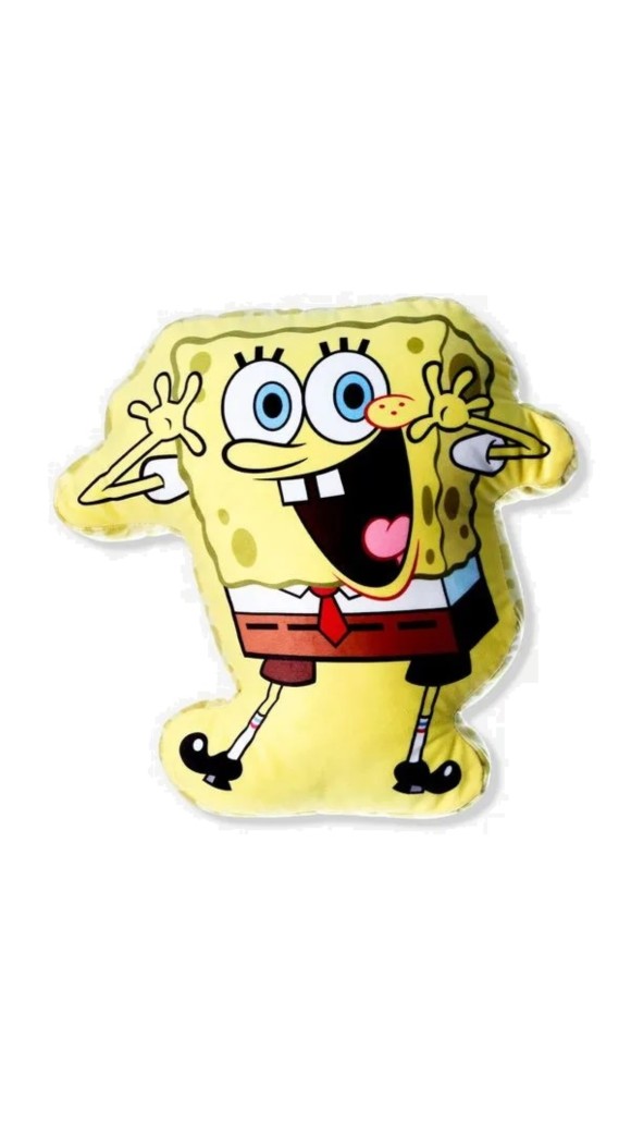 ALMOFADA BOB ESPONJA CARETA ZONACRIATIVA