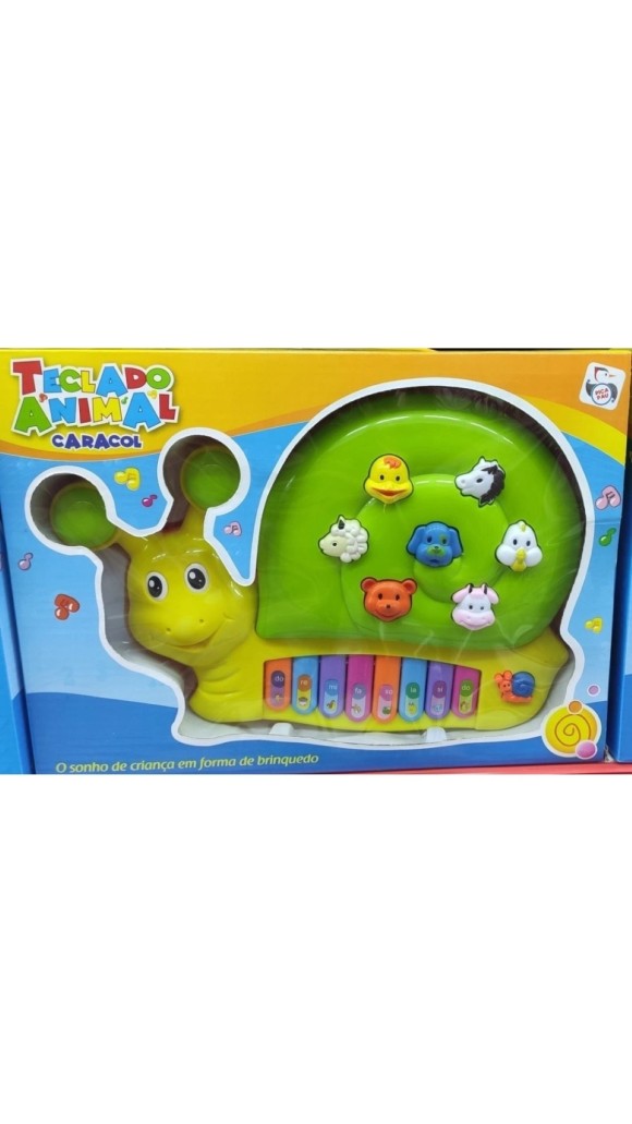 ANIMAL MUSICAL CARACOL PICA-PAU