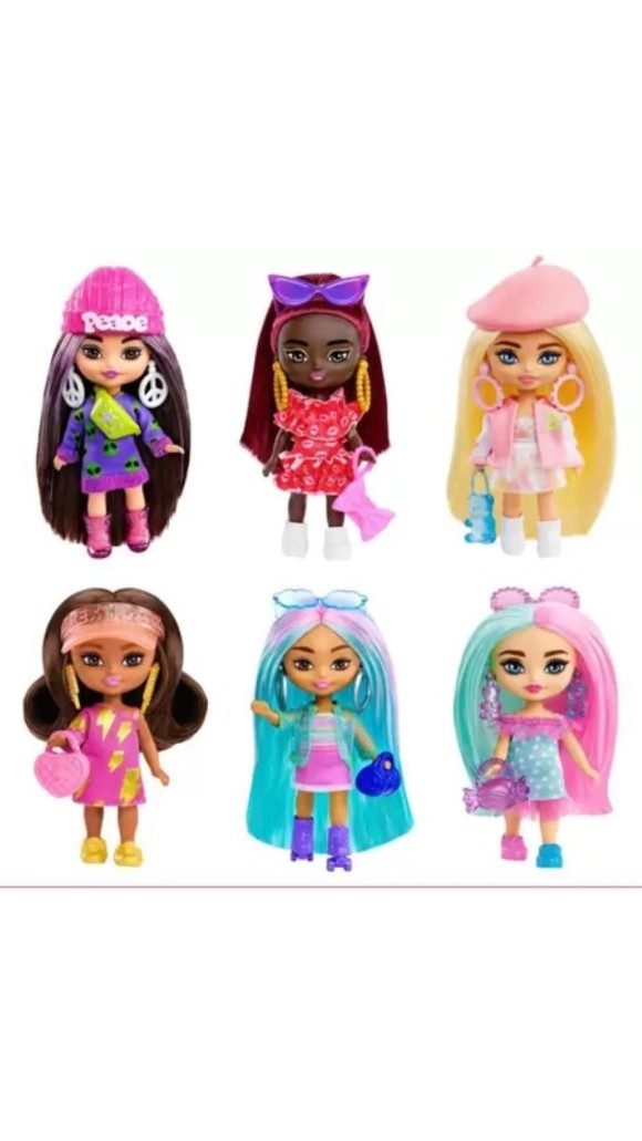 BARBIE EXTRA MINI ROUPAS DE MODA HLN44 MATTEL
