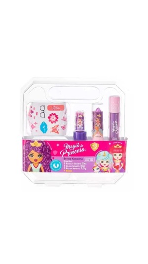 MAGIA DE PRINCESA C/ESMALTE BATON E GLOSS SÉLLUS