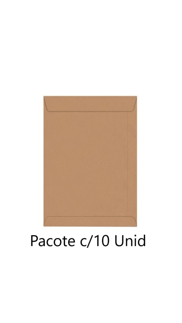 ENVELOPE SACO 110X170 KRAFT FORONI PCT C/10 UNID.