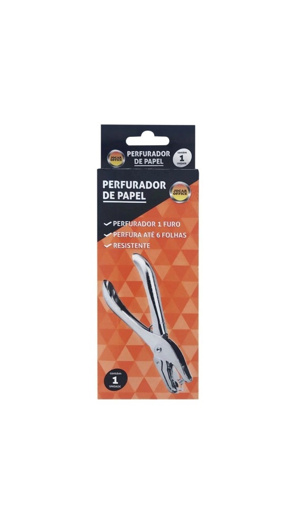 PERFURADOR 1 FURO 6 FOLHAS JOCAR OFFICE