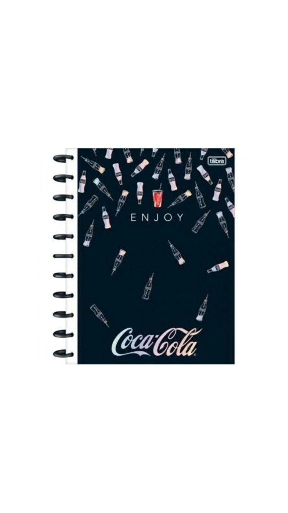CAD.UNIV.C.D.FEM.10X1 TILIDISCO CONN COCA-COLA 160F.2024 TILIBRA