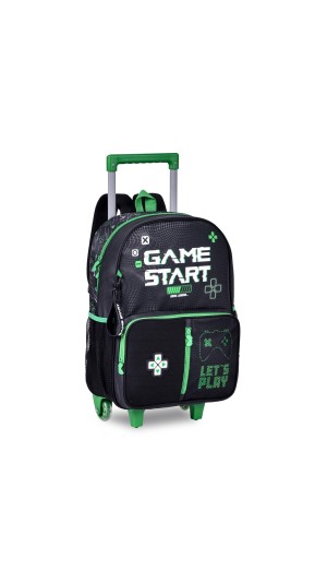 MOCHILA C/CARR.MASC.VIDEO GAME VD23088K CLIO