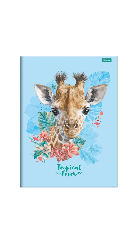 CADERNO BROCHURA UNIV.C.D.FEM.TROPICAL FEVER 80F.2024 FORONI