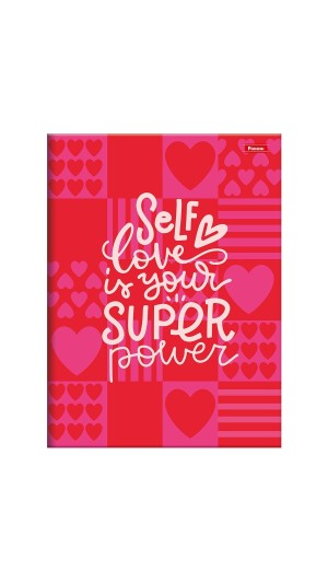 CADERNO BROCHURA UNIV.C.D.FEM.PINK POWER 80F.2024 FORONI
