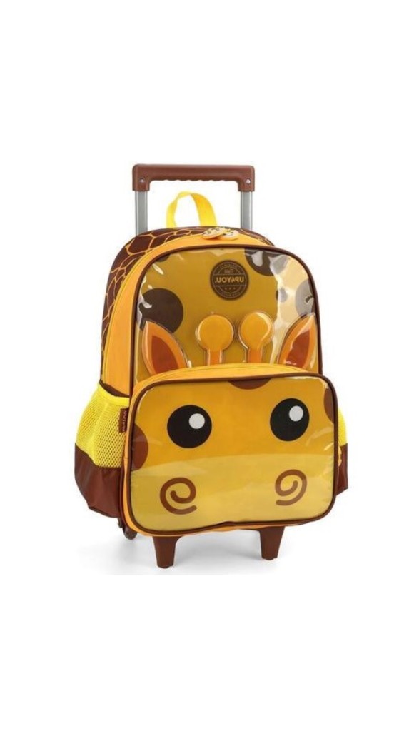 MOCHILA C/CARR.FEM.GIRAFA IC39942UP 2024 LUXCEL