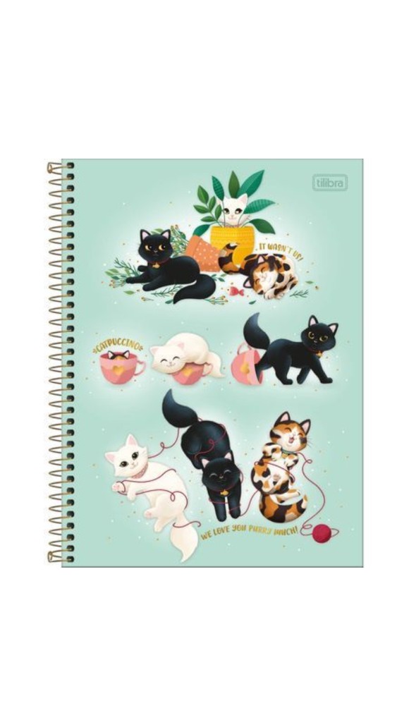 CAD.UNIV.C.D.FEM.10X1 PURRFECT CATS 160F.2024 TILIBRA