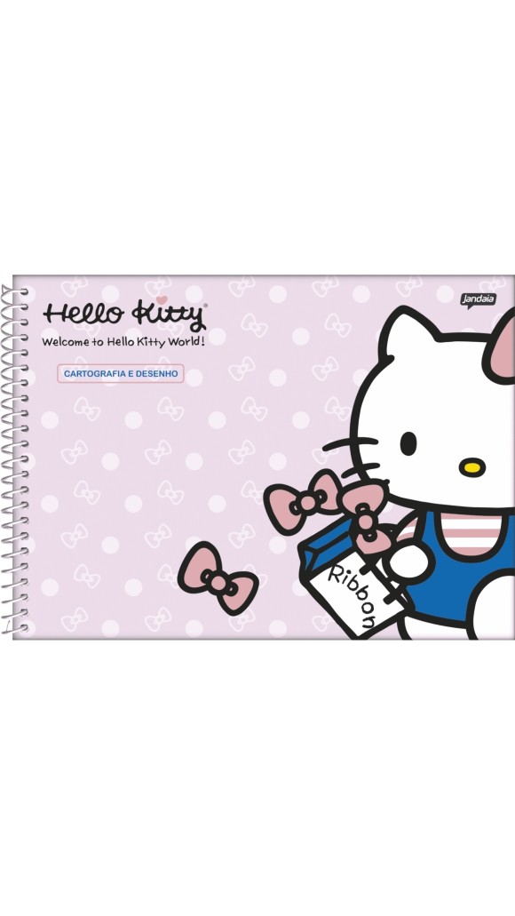 CAD.CARTOGRAFIA C.D.FEM.HELLO KITTY 80F.2024 JANDAIA