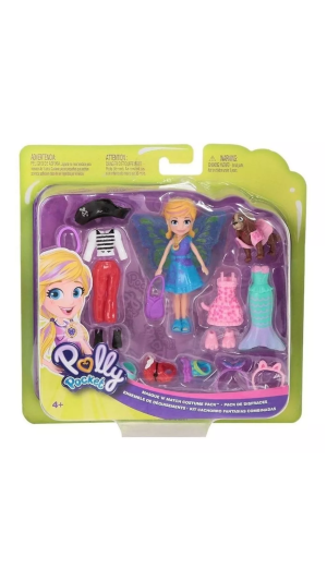 POLLY POCKET KIT CACHORRO FANTASIAS COMBINADAS GDM15 MATTEL