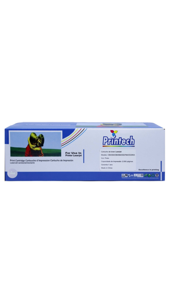 TONER HP PRETO CB435A/CB436A/CE278A/CE285A COMPATÍVEL PRINTECH