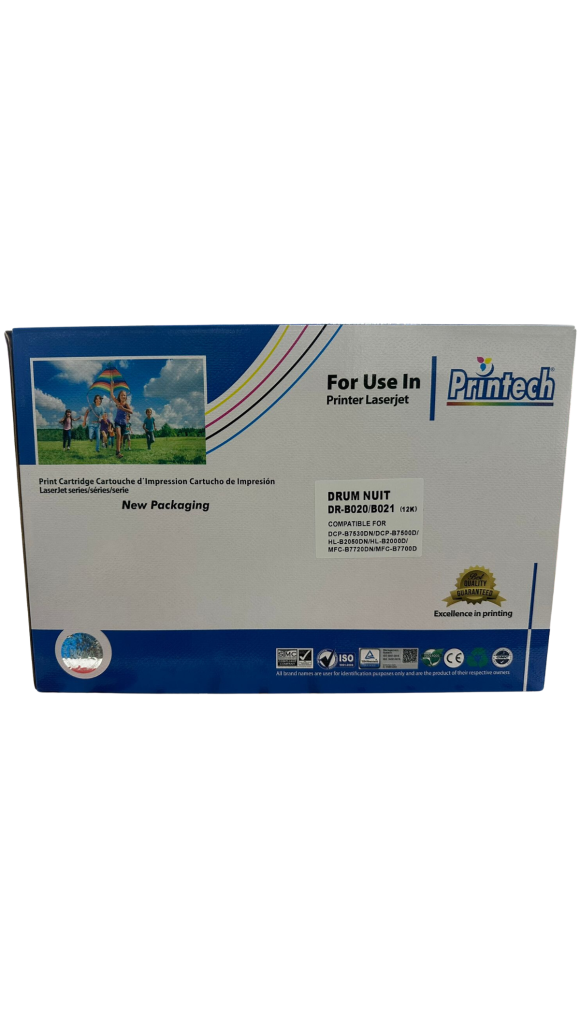 KIT FOTOCONDUTOR BROTHER DR-B020/B021 COMPATÍVEL PRINTECH