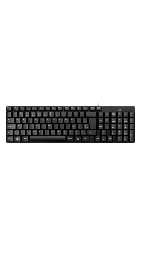 TECLADO USB BASICO SLIM TC193 PRETO LASER