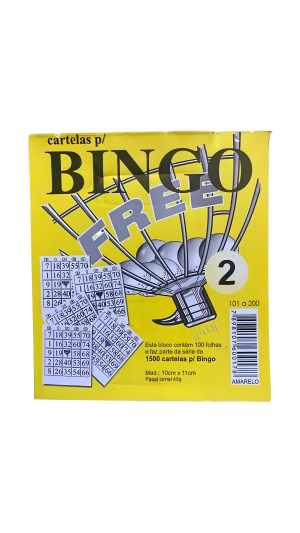 BINGO COLORIDO 100F. GUERRA