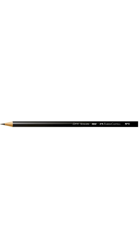 LAPIS PRETO MAX 1205 REDON.(12+2) CAIXA C/14 UNID FABER-CASTELL