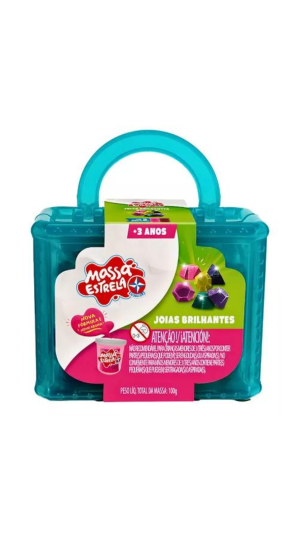 SUPER MASSA KIT JÓIAS BRILHANTES ESTRELA