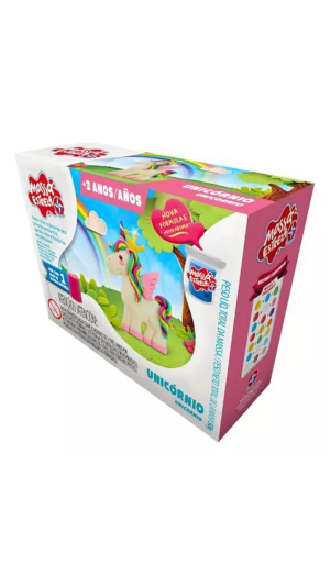 SUPER MASSA KIT UNICÓRNIO ESTRELA