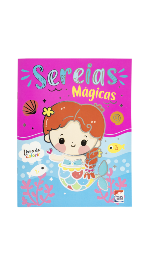 LIVRO MUNDO DA FANTASIA PARA COLORIR HAPPY BOOKS