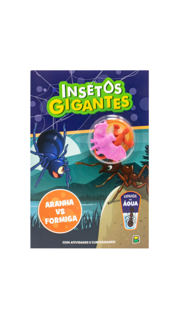 LIVRO INSETOS GIGANTES C/ATIVIDADES ED.BRASILEITURA