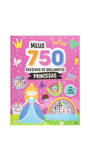LIVRO MEUS 750 ADESIVOS BRILHANTES ED.BRASILEITURA