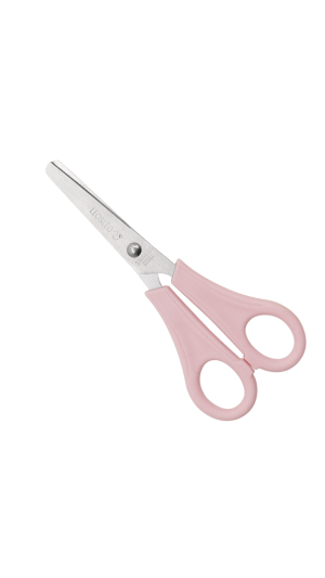 TESOURA ESCOLAR 13CM PLUS PASTEL TREND LEO&LEO