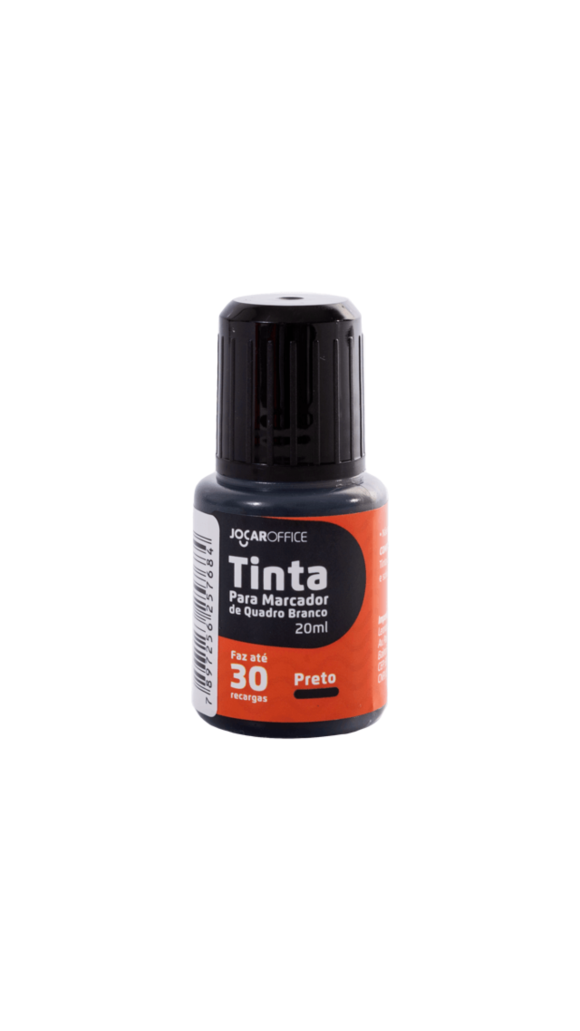 TINTA P/MARCADOR QUADRO BRANCO 20ML JOCAR OFFICE CAIXA C/12 UNID.