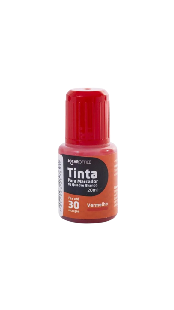 TINTA P/MARCADOR QUADRO BRANCO 20ML JOCAR OFFICE CAIXA C/12 UNID.