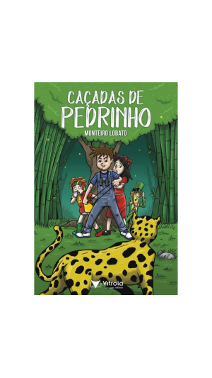 LIVRO CAÇADAS DE PEDRINHO ED.VITROLA