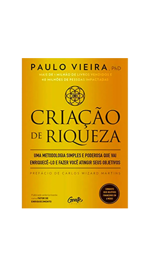 LIVRO CRIAÇÃO DE RIQUEZA ED.GENTE