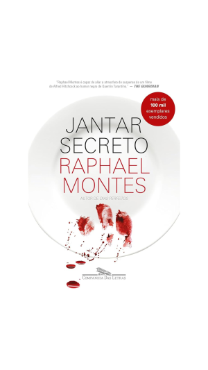 LIVRO JANTAR SECRETO ED.COMPANHIA DAS LETRAS