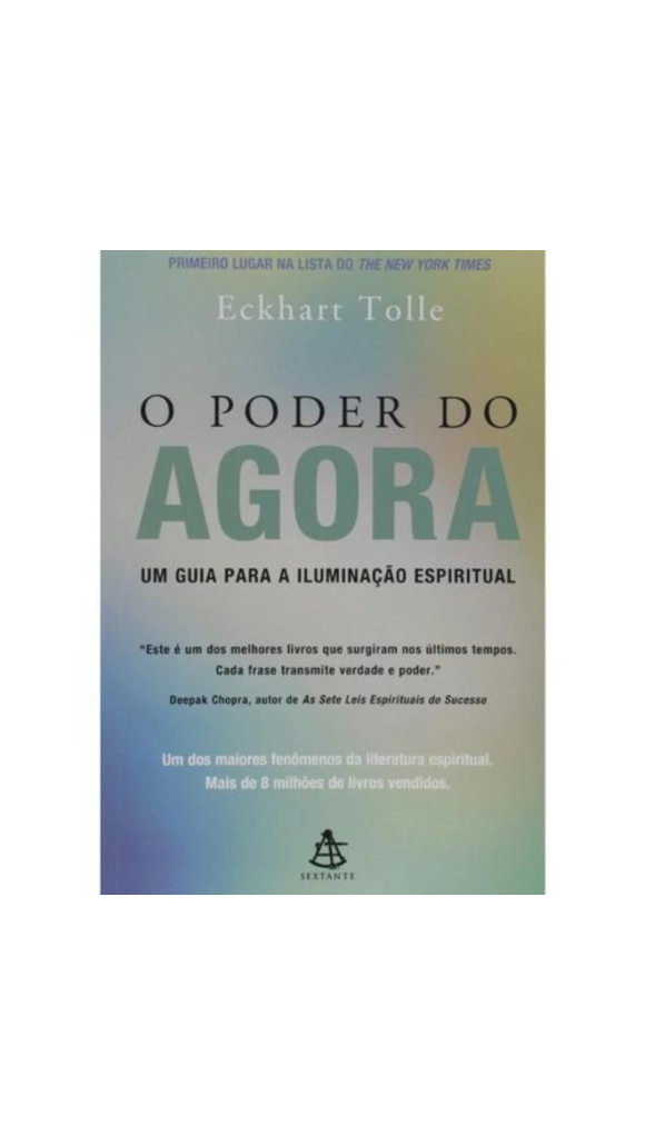 LIVRO O PODER DO AGORA ED.SEXTANTE