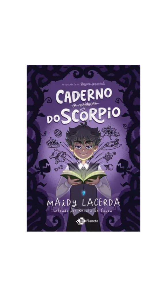 LIVRO, CADERNO DE MALDADES DO SCORPIO, SCORPIO, YOUTUBER, INTERATIVIDADE, ATIVIDADES, HUMOR, CRIATIVIDADE, DIVERSÃO, EDITORA OUTRO PLANETA