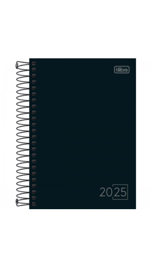 AGENDA 2025 ESP.SPICE PRETO M6 TILIBRA