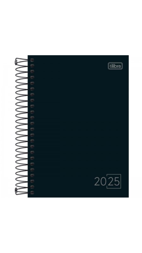 AGENDA 2025 ESP.SPICE PRETO M6 TILIBRA