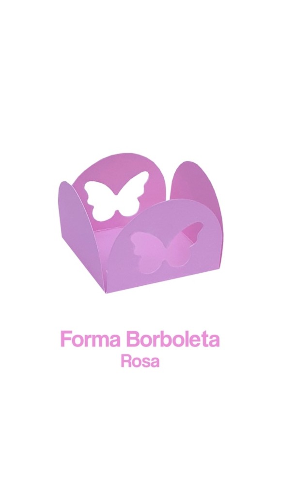 FORMA DE PAPEL BORBOLETA N.07 C/50 UNID