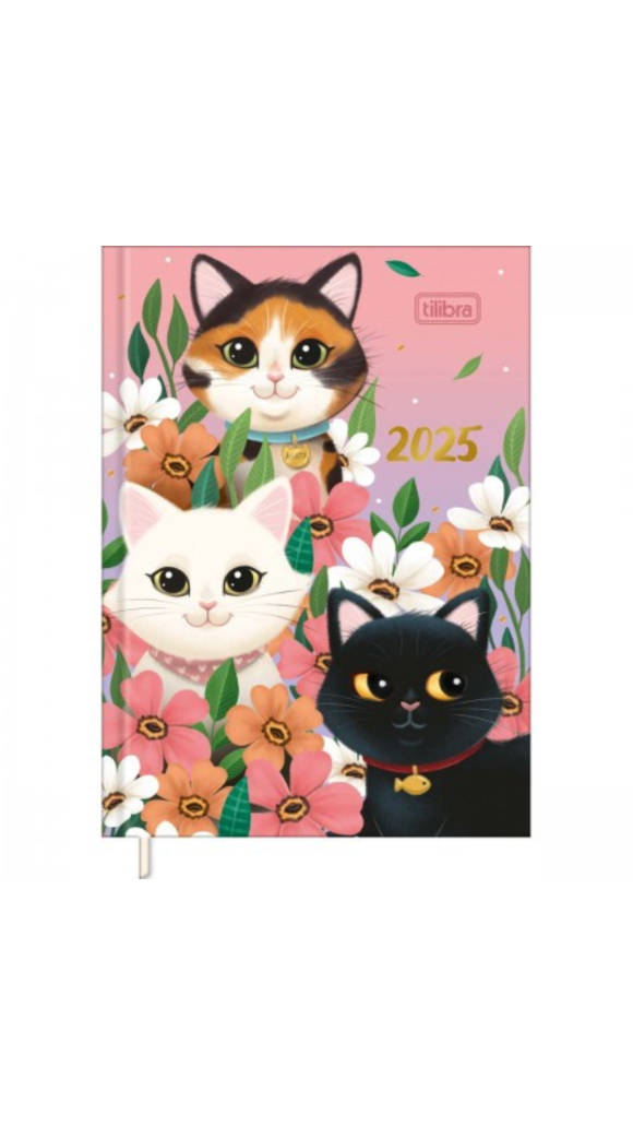 AGENDA 2025 COST.MINI PURRFECT CATS M1 TILIBRA