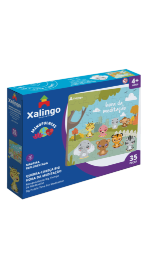 QUEBRA-CABEÇA BIG HORA DA MEDITAÇÃO C/35 PCS XALINGO