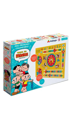 MEU PRIMEIRO CALENDÁRIO TURMA DA MÔNICA XALINGO