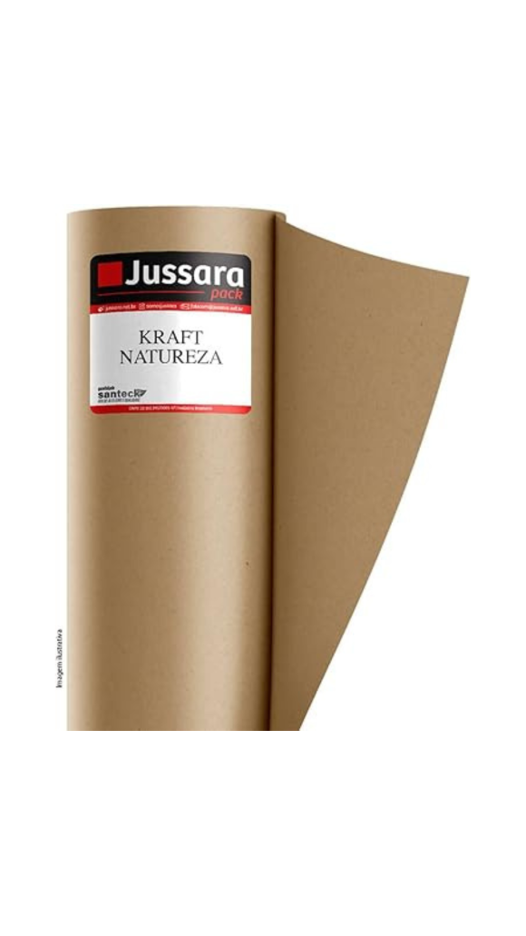 PAPEL SEMI-KRAFT 40CM 60G BOBINA 160M APROX.