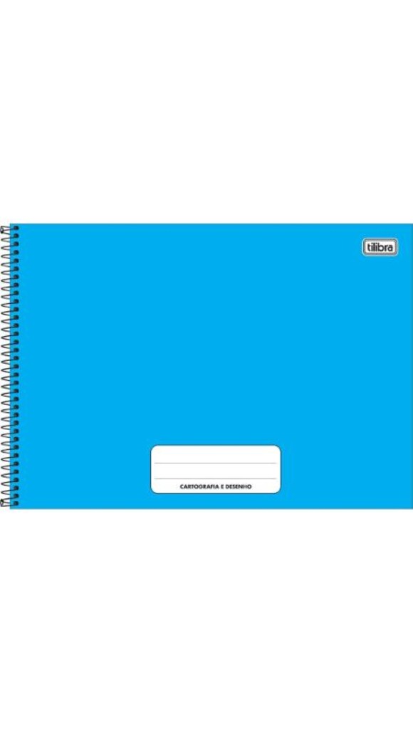 CADERNO CARTOGRAFIA CAPA DURA MASC.PEPPER COLORIDO 80F